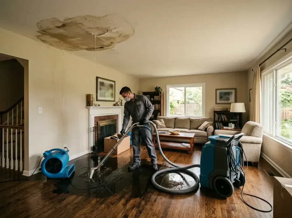 attic-pipe-burst-ceiling-drip-008 — frequently asked questions, Water Damage Restoration & Carpet Care in Lesslie, SC